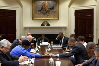 Description: obama admin praying may 2012.jpeg