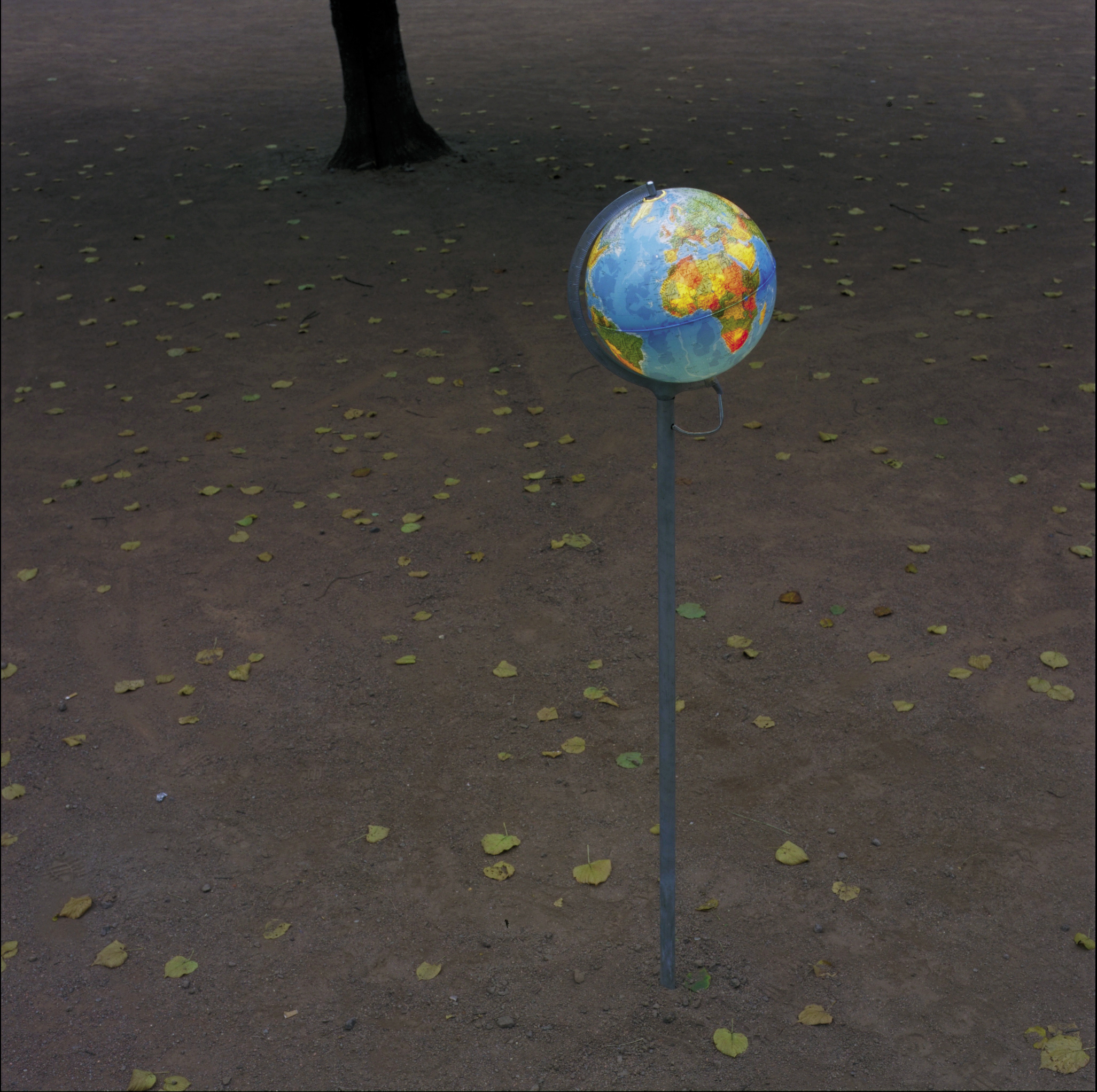 globe on a stick