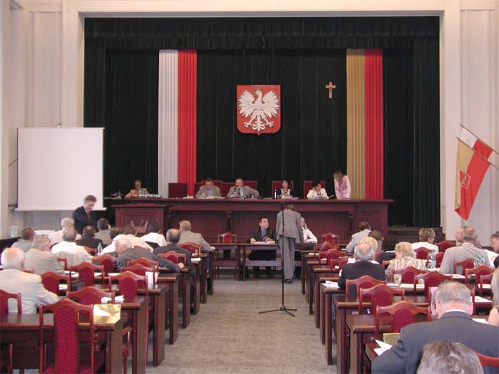 lodz city council chamber