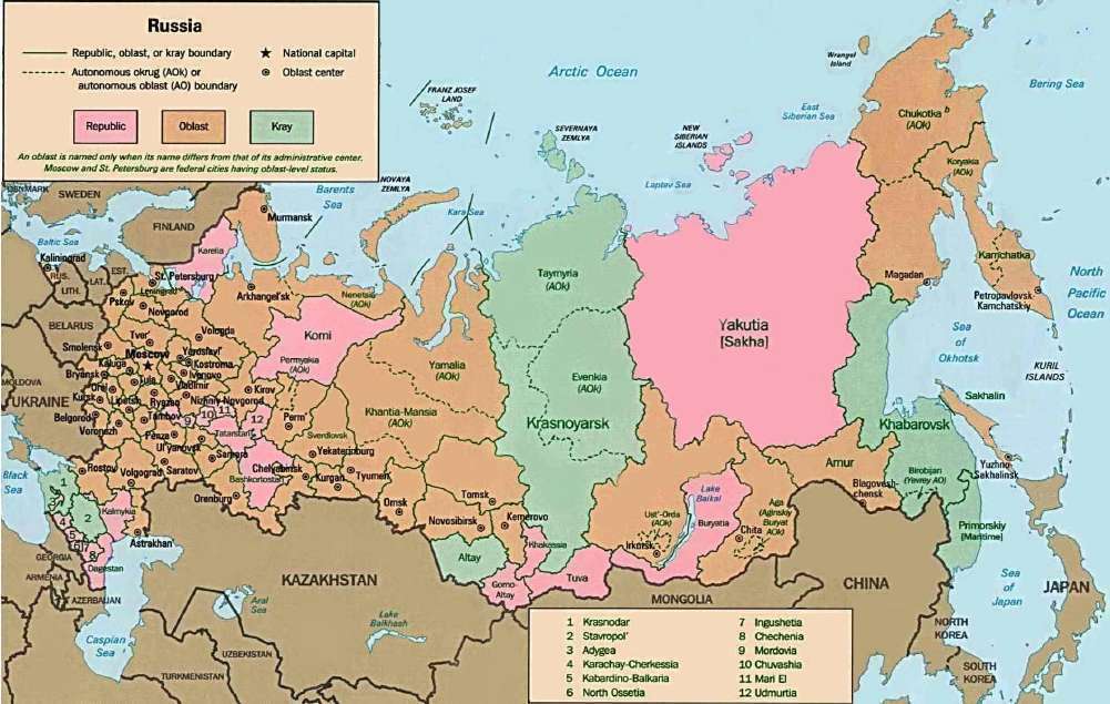 Russian Federation This Map 40