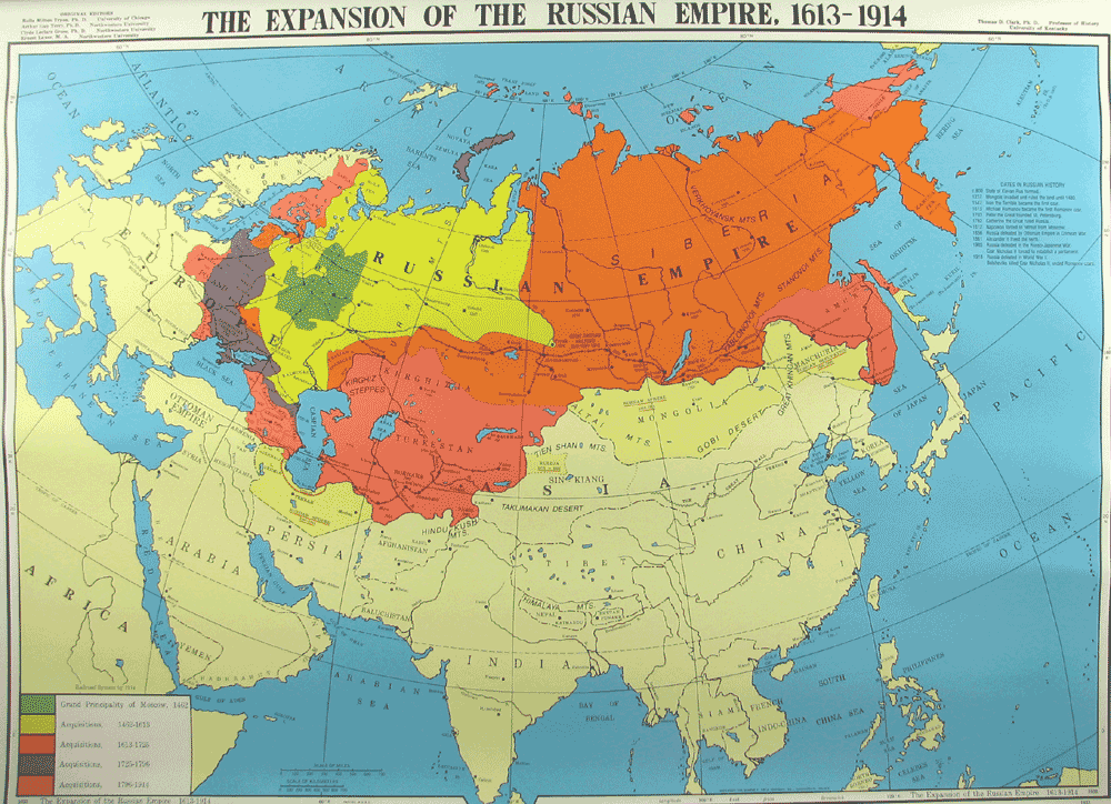 Russian Empire Included All 21